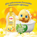 شامپو سر کودک دالین مدل bebeklere banyoyu sevdirir حجم 700 میلی لیتر - Image 2