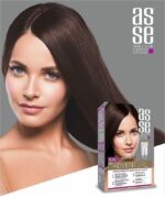 کیت رنگ مو بدون آمونیاک آسه asse دو تیوپه شماره 5.35 اصل و اورجينال - Image 2