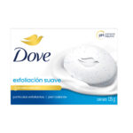صابون شستشو مرطوب‌کننده صورت و بدن داو مدل exfoliating suave مناسب برای انواع پوست 135گرمی