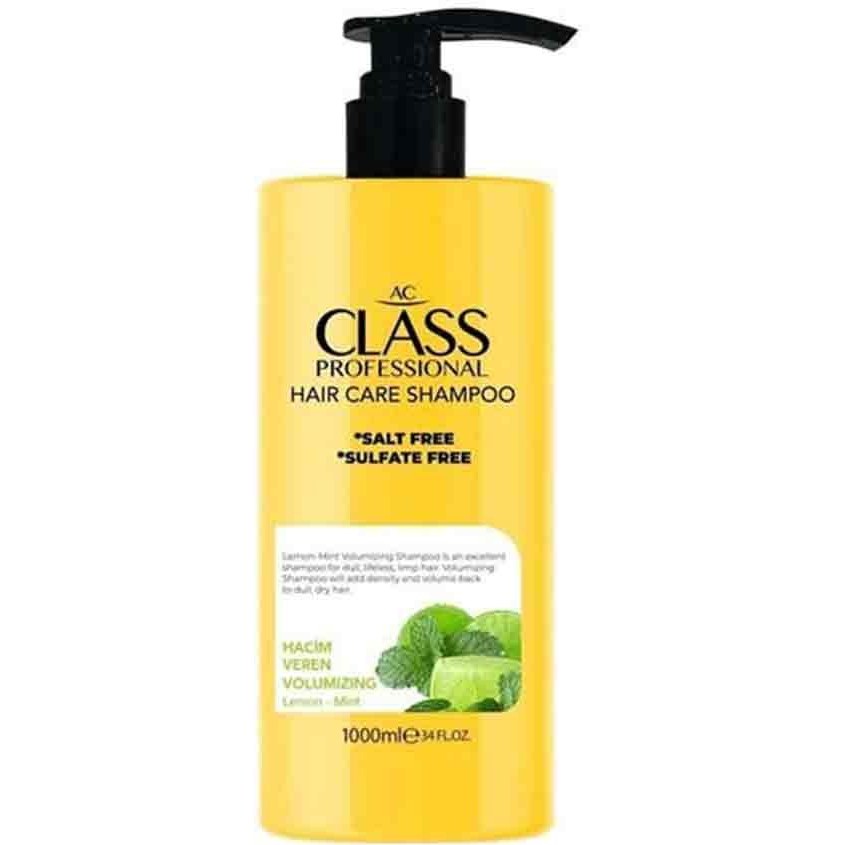 gMXvmWMQ1w0qXAlM شامپو سر بدون سولفات ای سی کلاس AC CLASS Volumizing Lemon Mint دارای عصاره لیمو و نعنا - Image 1