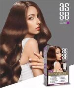 کیت رنگ مو بدون آمونیاک آسه asse دو تیوپه شماره 7.74 - Image 2